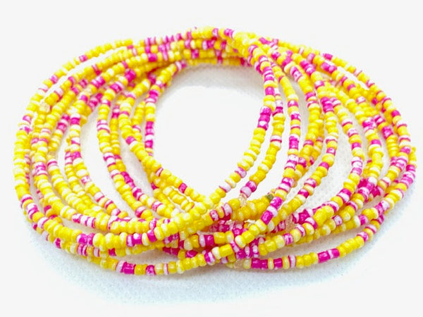 Beaded Bracelets Stackable | 10 |  Red Range