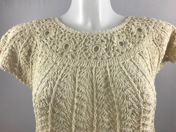 Crochet Top | Sleeveless Blouse